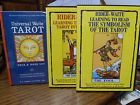 Universal Waite Tarot Deck Book Set Rider-waite Dvds Magician Fool New 084626002471
