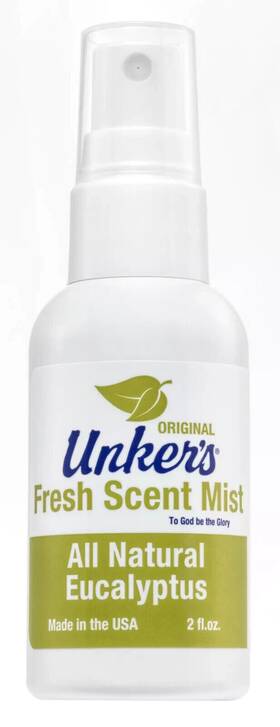 Up032 Unkers Original Fresh Scent Mist Natural Eucalyptus 2 Fl Oz