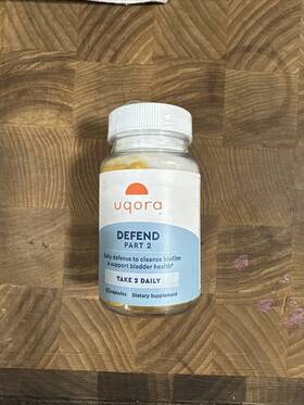 Uqora 867595000156 New Defend Part 2 Cleanse Biofilm And Bladder Support 60 Capsules Exp 3/26