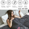 Us8436541617384 Crew For Adult Comfort Gray Weighted Blanket Cotton 8436541617384