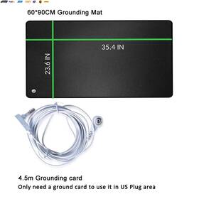 Usa-viralfinds 313110789759 Grounding Mat For Improving Sleep Pad Health Cushion With Earthing Cab