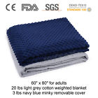 Uss-iwb3 Weighted Blanket Cover For Adults Sensory Solid 888107092209