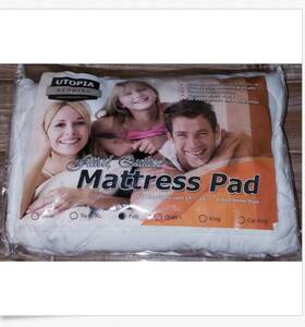 Ub796 Utopia Bedding Premium Mattress Pad King Quilted Fitted Topper Stretches Up To 15-17