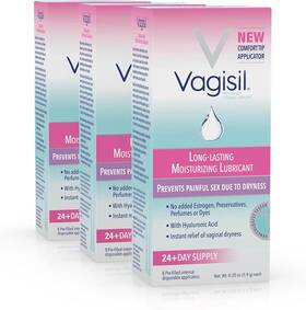 Vagisil 011509060518 Prohydrate Internal Vaginal Moisturizer Gel And 0.2 Ounce Pack Of 3
