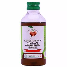 Thailam-200ml Vaidyaratnam Oushadhasala 904078213558 Ksheerabala