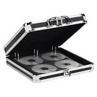 Vaultz Locking Media Binder 100 Black Key With 16 Cd Inserts 826030010457