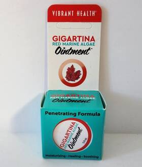 Vibrant Health 074306800220 Gigartina Red Marine Algae Ointment 1/4 Oz New In Box