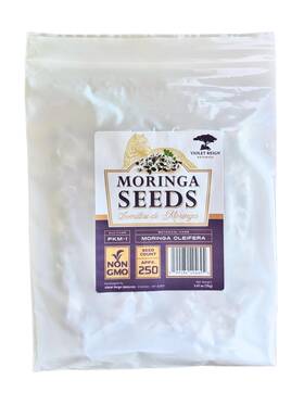 Pkm-1 Violet Reign Naturals 199284404694 Moringa Seeds Non-gmo High Germination With Appx. 250 70 G Brown