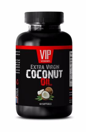 Vip Vitamins 053722767157 Diet And Weight Management - Extra Virgin Coconut Oil Helps In Loss 1