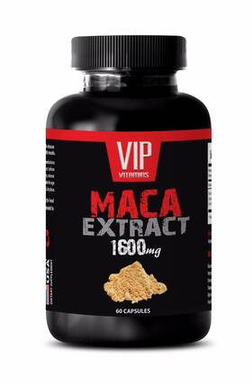 1600 Vip Vitamins 747989457226 Male Female Energy - Premium Maca Formula Mg -improves Stamina And Libido 1