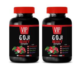 Vip Vitamins 788619546675 Goji Berry Extract - 1440mg Blood Sugar Support 2 Bottles