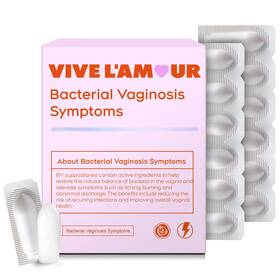 Vive Lamour 762306312439 Lftamour Bacterial Vaginosis Symptoms Vaginal 12 Count Pack Of 1 Pink