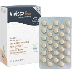 W-vsus-1 Viviscal Mens Hair Growth Supplements 180 Tablets - 3 Month Supply Exp 12/2026