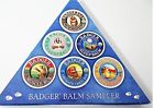 W.s Badger Company Balm Sampler 5 Different Boxed Body Care Organic 634084334227