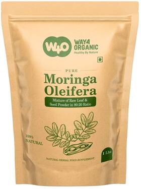 Way 4 Organic W4o 682604032207 Moringa Oleifera Leaf And Seed Powder 16 Ounce Pack Of 1