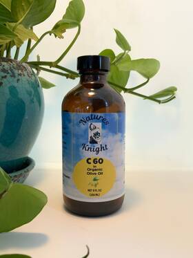 Nkc608r Webaway/natures Knight C60 8 Oz 240 Ml Solvent Free Organic Olive Oil Antioxidant Sleep Enegy
