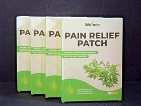 78264 Wellknee Wellnee Knee Pain Relief Patches Wormwood/radix Aconiti/ginger 4x10 Ct