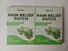 Wellnee 860009782648 2x Knee Pain Relief Patches 20 Total New Expires 01-16-26