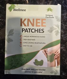 Wellnee X004ue6uxt Knee Pain Relief Patches Wormwood Ginger Radix Aconiti 20 Pads