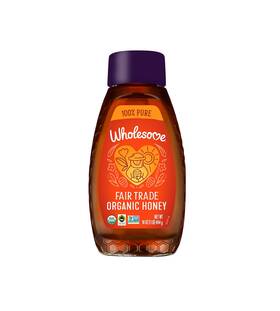 Vlx-665 Wholesome Sweeteners 313042392386 16-ounce Organic Honey Bottle 100% Pure Fair Trade Certif