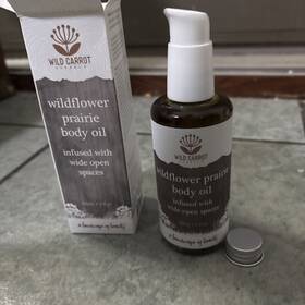 Wild Carrot 854210006570 Seed Queen Anne S Lace Wildflower Prairie Body Oil 150ml/7.5 Oz New