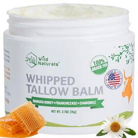 Wild Naturals 850064962307 Whipped Tallow Balm Honey