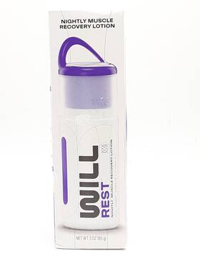 84302 Will Preform Rest Nightly Muscle Recovery Lotion 3oz Paraben/phthalate Free