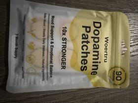 Xd05doplav Woertru Dopamine Patches Vegan Mood Support Emotional Balance 90