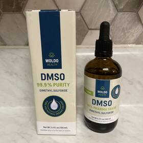 Woldo Health 753626210772 Dmso 99% Pharma Grade Dimethyl Sulfoxide 3.4 Oz Solvent Germany
