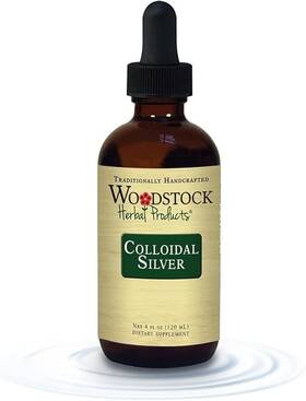 Woodstock Herbal Products 854245005135 Colloidal Silver 4 Oz - Immune System Support