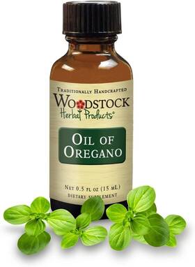Woodstock Herbal Products 854245005340 Oil Of Oregano .5 Oz - Immune Support With 1 Drop 3x/day