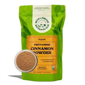 Worldwide Botanicals 795239103027 Organic Vietnamese Cinnamon Powder 1 Pound Pack Of