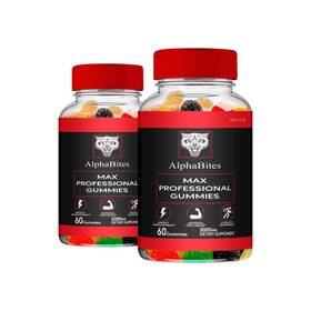 Xevich 664792134208 Alpha Bites Gummies - Max Male 2 Pack 120