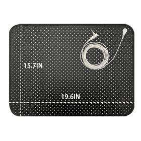 X19.6 Xinhusu 017890204450 Breathable Grounding Mat With Air Holes 15.7 Inch For Bed Foot - Lightweigh