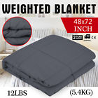 Y8lxq001431523945674 Vevor Heavy Gravity Sensory Weighted Blanket Dark Gray 871248352042