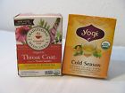 Teas-2 Yogi Coad Medicinals Season Throat Organic Boxes Cold Traditional