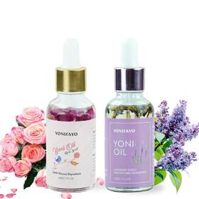 Yonisayo 711691834064 2 Packs Yoni Essential Oil For Women All 1 Fl Oz Pack Of Rose Lavender