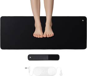 Yrshjja 711181143195 Grounding Mat For Feet 26.7x10 Inch Pain Relief Inflammation And Wellness With 15 Ft Cord