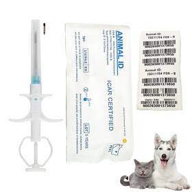 Chip-y01 Yurmemo 2 Packs 2.12x12mm Universal Pet Microchip Registratable