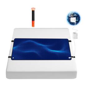 Z Zonama 765429082302 Grounding Mat For Bed Energy Pad Twin Dark Black