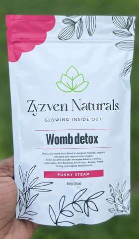 Zyzven Naturals 060954350007 Natural Womb Detox Yoni Steam