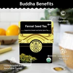 Buddha Teas Certified Organic Fennel Seed 18 Bags. Fixed Price $12.50.