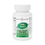 Gericare One-daily Multi-vitamin With Iron TABLETS,100 Count (pack Of 1). Fixed Price $12.90.
