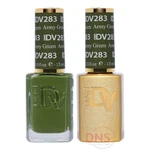 Diva Duo 1 Nail Lacquer + Gel Polish - #283 Army Green. Fixed Price $13.99.