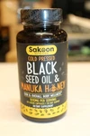 Sakoon Cold Pressed Black Seed Oil & Manuka Honey 60 Vegan Capsules 06/27 New. Fixed Price $34.95.