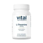 Vital Nutrients L-theanine 200MG Vegan Stress & Cognitive Support 60 Capsules. Fixed Price $64.04.