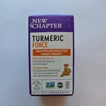 New Chapter Turmeric Force 30CT Vegetarian Capsules Exp 5/28. Fixed Price $13.75.