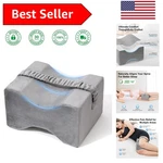 Removable Washable Memory Foam Knee Pillow - Supports Healthy Spine Alignment. Fixed Price $34.19.