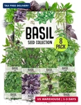 Seed Needs Culinary Basil Herb Packet Collection (8 Individual. Fixed Price $14.05.