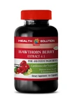 Blood Pressure Supplement Hawthorn Berry Extract Support 60 Caps. Fixed Price $17.75.